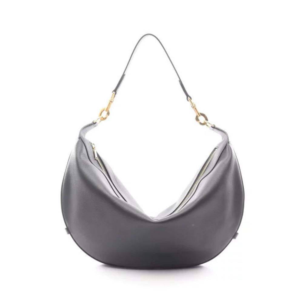 Celine Leandre Shoulder Bag Leather Black